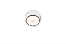 Koncept Inc GRW-S-MBK-MWT-PI - Gravy Wall Sconce - Metallic Black body, Matte White plates - Plug-in